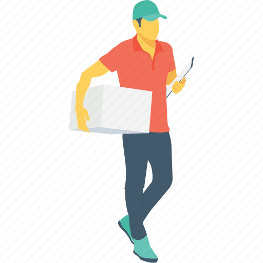Courier, delivery service, logistics, package, parcel icon - Download on Iconfinder