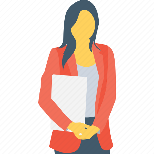 Assistant, female, lady, miss, secretary icon - Download on Iconfinder