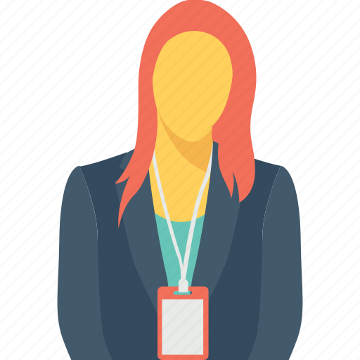 Assistant, employee, female, miss, secretary icon - Download on Iconfinder