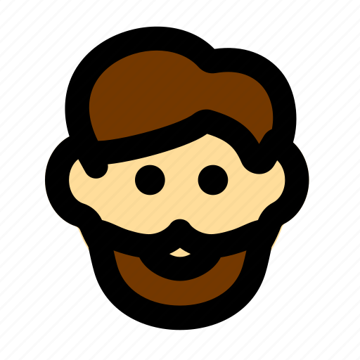 Beard, face, human, anatomy icon - Download on Iconfinder