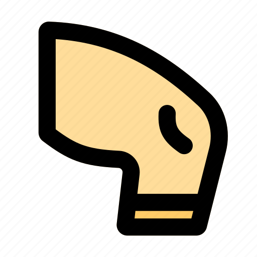 Right, knee, human, anatomy icon - Download on Iconfinder