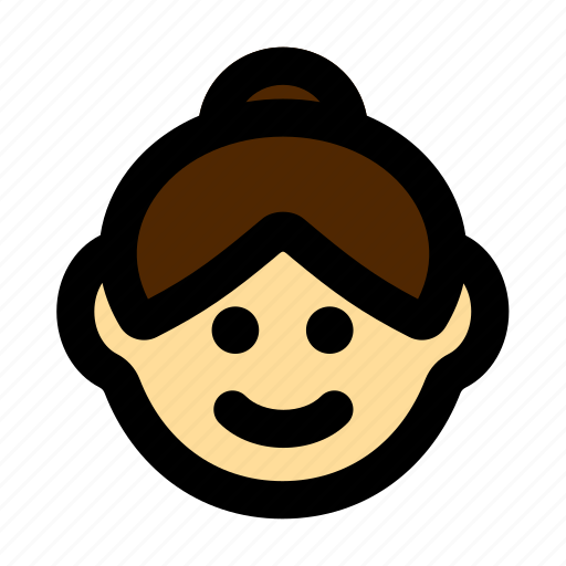 Woman, face, human, anatomy icon - Download on Iconfinder