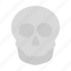 skull, head, human, anatomy 