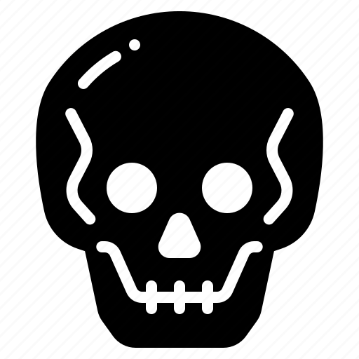 Skull, scary, skeleton, anatomy, bone, part, body icon - Download on Iconfinder