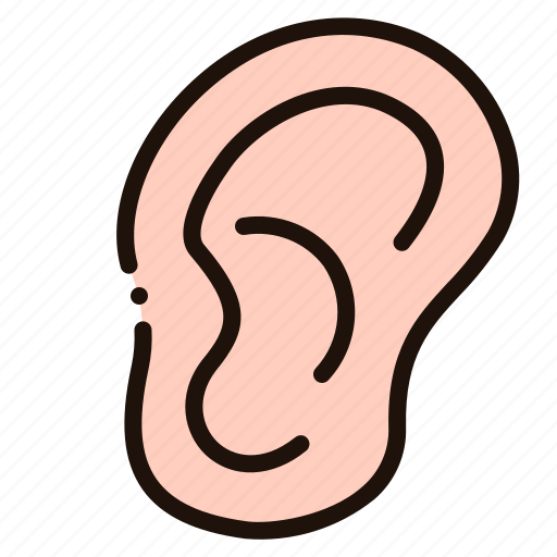 Ear, body, hear, human, sound, anatomy, medical icon - Download on Iconfinder