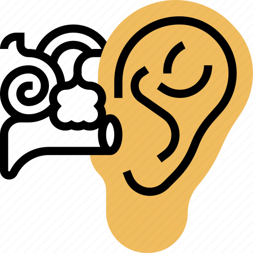Ear, cochlea, anatomy, structure, human icon - Download on Iconfinder