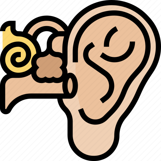 Ear, cochlea, anatomy, structure, human icon - Download on Iconfinder