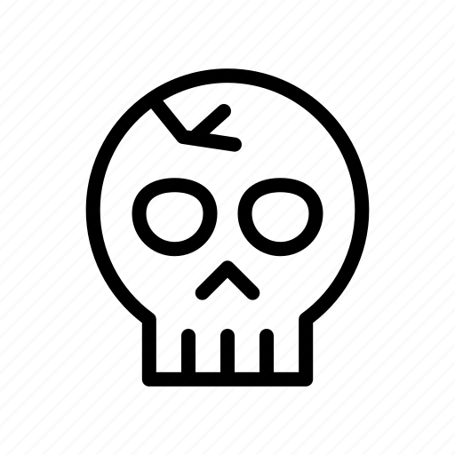 Skull, head, skeleton, bone, face icon - Download on Iconfinder