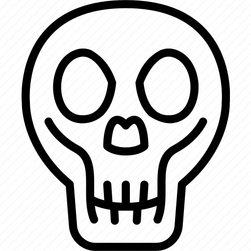 Skull, head, human, anatomy, death icon - Download on Iconfinder