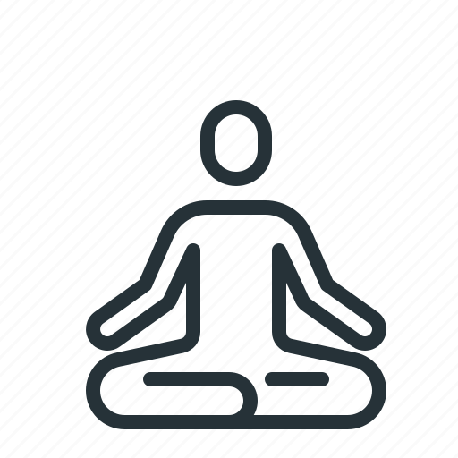 Human, body, yoga, lotus icon - Download on Iconfinder