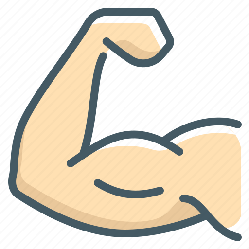 Arm, muscle, power, strength, strong icon - Download on Iconfinder
