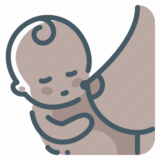 Boobs, breast, baby, lactation, maternity, breastfeeding icon - Download on Iconfinder