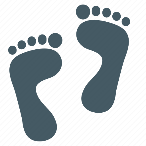 Feet, footprints, foot icon - Download on Iconfinder