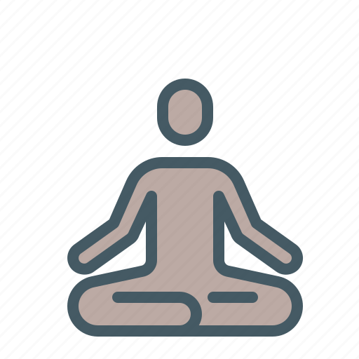 Human, body, yoga, lotus icon - Download on Iconfinder