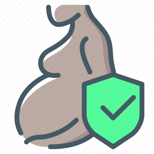 Insurance, pregnancy, pregnant, protection, woman icon - Download on Iconfinder