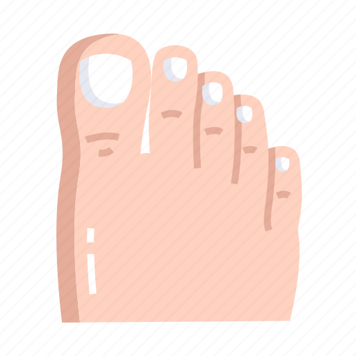 Feet, foot, toe icon - Download on Iconfinder on Iconfinder