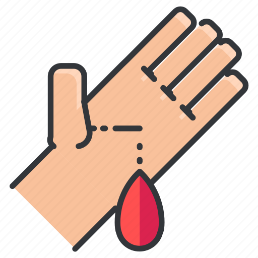 Bleed, blood, body, cut, hand, human icon - Download on Iconfinder