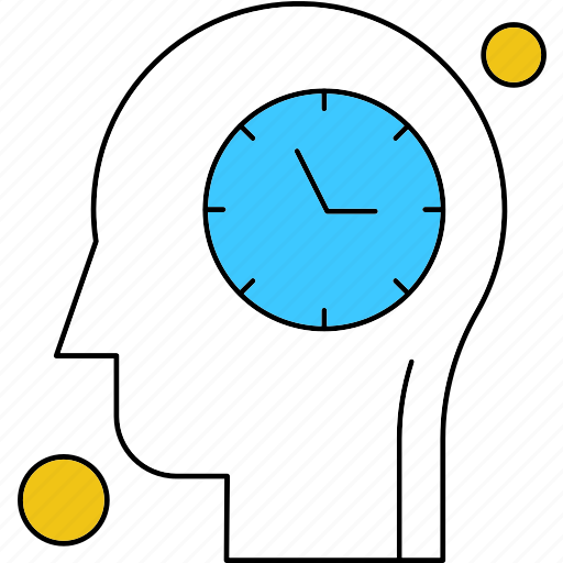 Brain, clock, human icon - Download on Iconfinder