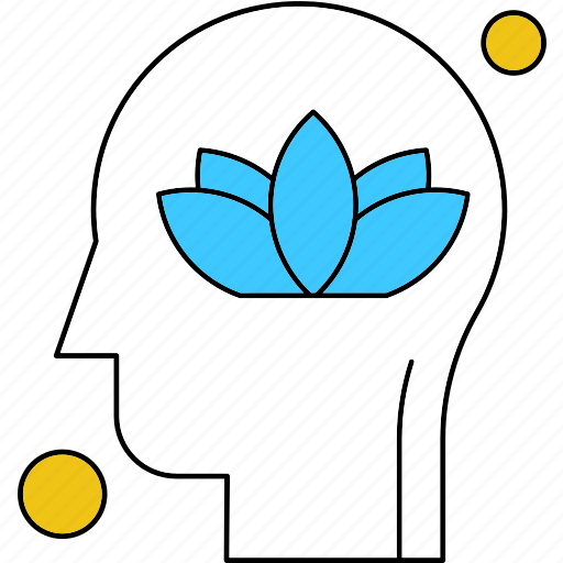 Brain, flower, human icon - Download on Iconfinder