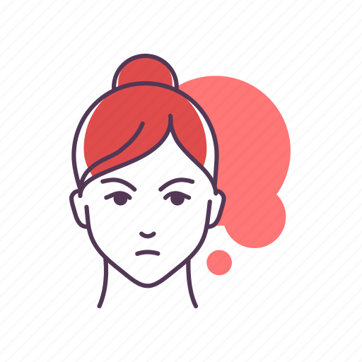 Emoji, emotion, envy, face, feeling, female, girl icon - Download on Iconfinder