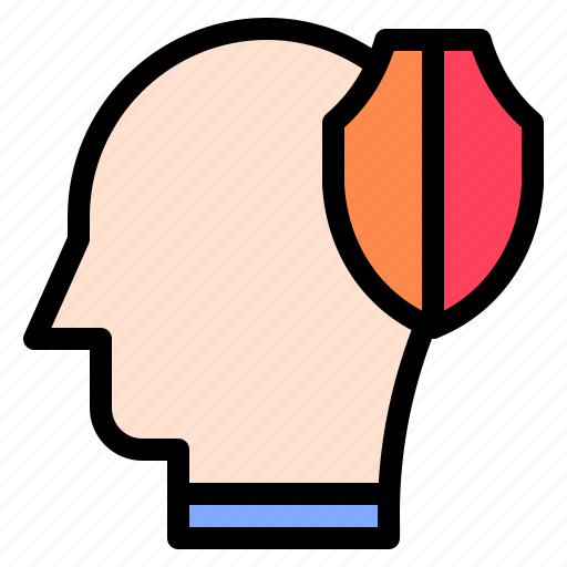 Safety, mind, thought, user, human, brain icon - Download on Iconfinder