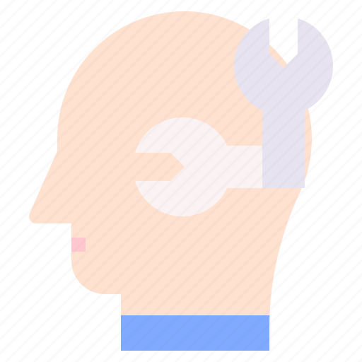 Fixed, mind, thought, user, human, brain icon - Download on Iconfinder