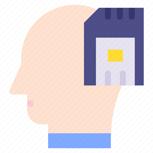 Memory, mind, thought, user, human, brain icon - Download on Iconfinder