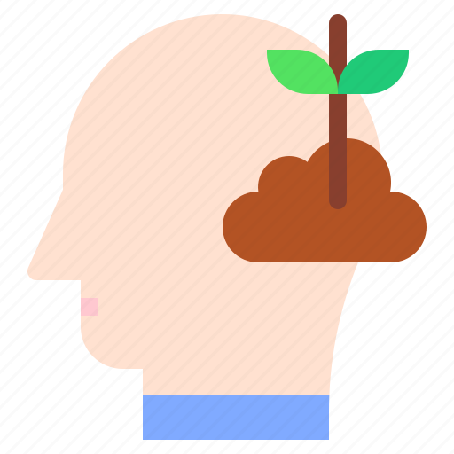 Growth, mind, thought, user, human, brain icon - Download on Iconfinder