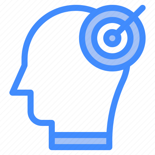Target, mind, thought, user, human, brain icon - Download on Iconfinder
