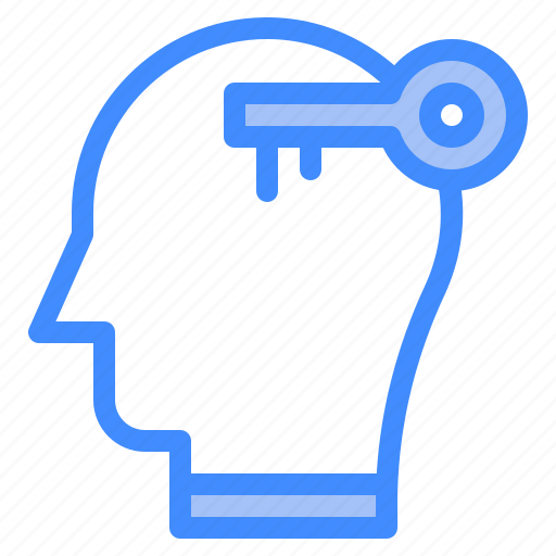 Open, mind, thought, user, human, brain icon - Download on Iconfinder