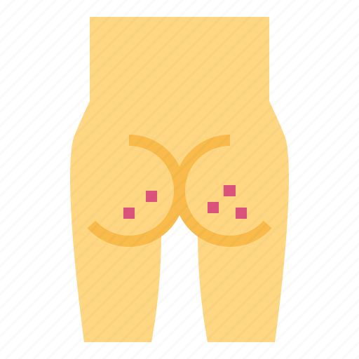 Anus, ass, buttocks, physiology icon - Download on Iconfinder