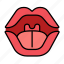 mouth, oral, tongue, uvula, body, lips, human 