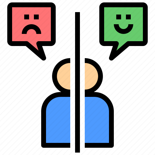 Attitude, honest, sincerity, feeling, expression, bipolar icon - Download on Iconfinder