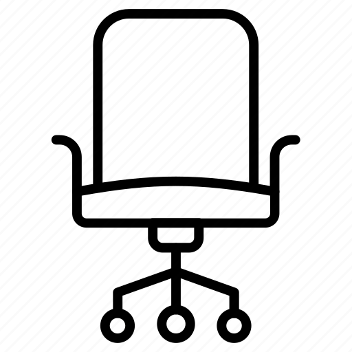 Chair, office, seat, wheel icon - Download on Iconfinder