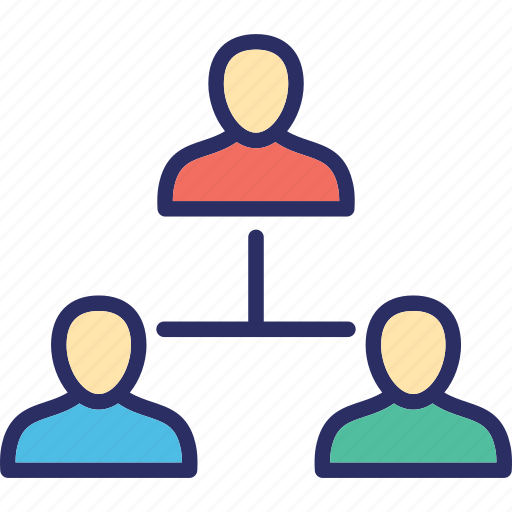 Group, hierarchy, leader, manager, team icon - Download on Iconfinder