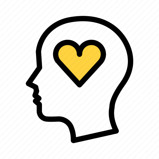 Heart, favorite, love, mind, head icon - Download on Iconfinder