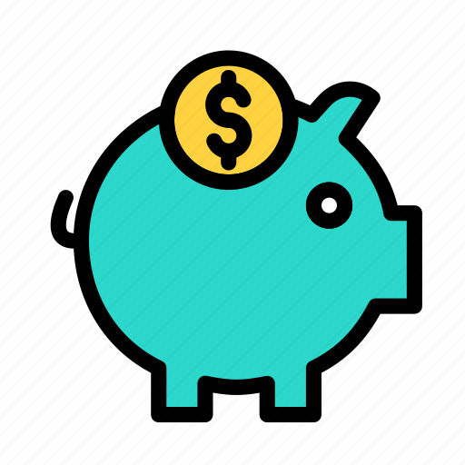 Piggy, bank, saving, finance, dollar icon - Download on Iconfinder