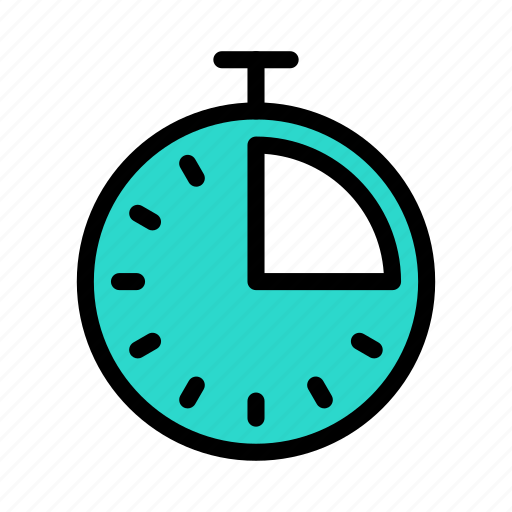 Stopwatch, deadline, humanresource, timer, clock icon - Download on Iconfinder