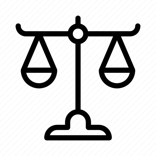 Scale, law, legal, court, justice icon - Download on Iconfinder