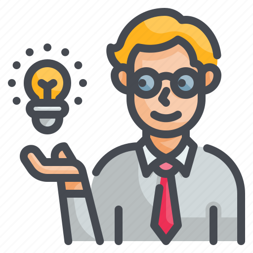 Idea, thinking, businessman, creativity, understand icon - Download on Iconfinder