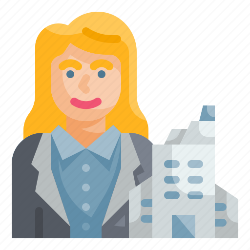 Employees, worker, occupation, businesswoman, woman icon - Download on Iconfinder