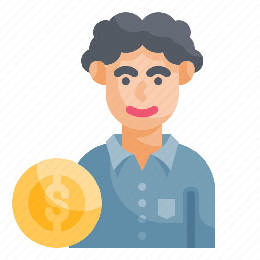 Salary, man, payroll, wage, income icon - Download on Iconfinder