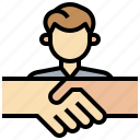 agreement, and, business, gestures, hands, handshake, partnership