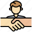 agreement, and, business, gestures, hands, handshake, partnership 