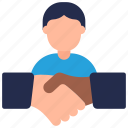 employee, handshake, agree, agreement, avatar