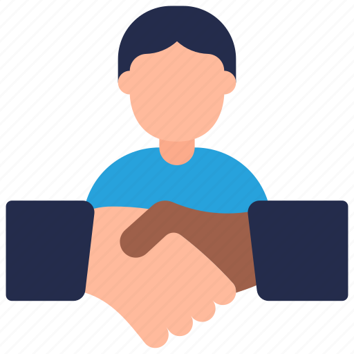 Employee, handshake, agree, agreement, avatar icon - Download on Iconfinder