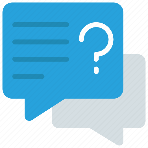 Questions, messages, question, message, advice icon - Download on Iconfinder