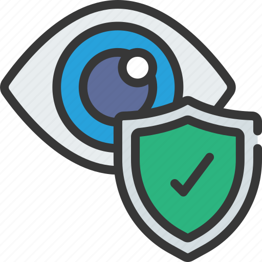 Vision, care, visual, health, shield icon - Download on Iconfinder