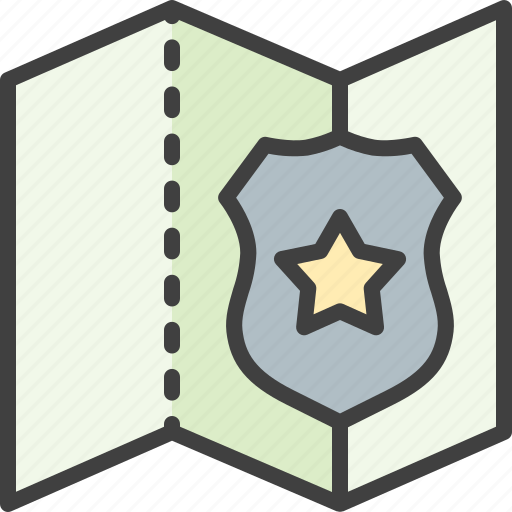 Department, map, police, police station icon - Download on Iconfinder