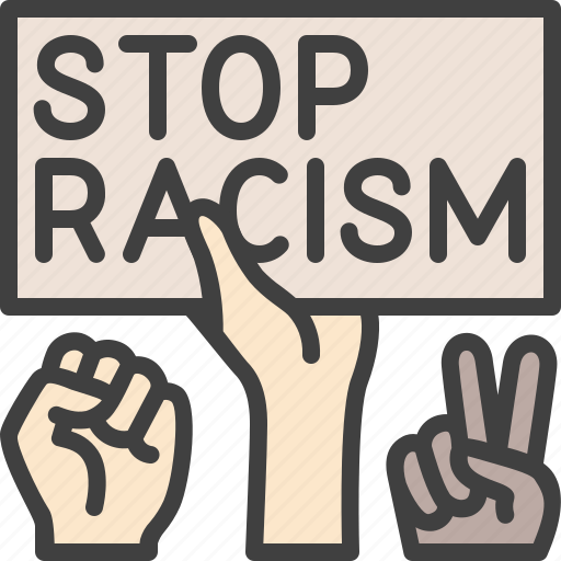 Black lives matter, equality, human rights, motto, no racism, protest, slogan icon - Download on Iconfinder